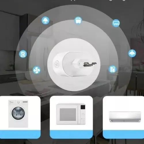 [PROMOÇÃO APENAS HOJE] Tomada Inteligente Wi-fi Nova digital 16A Medidor Consumo