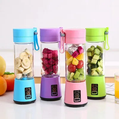 Mini Liquidificador Portátil Usb  6 Lâminas