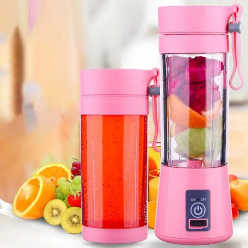 Mini Liquidificador Portátil Usb  6 Lâminas