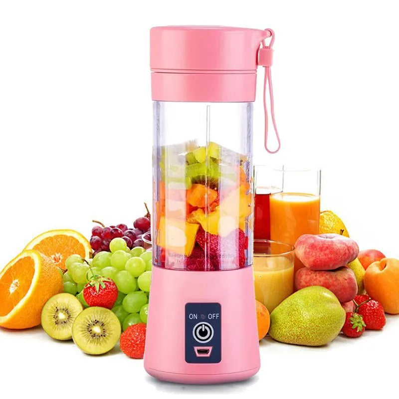 Mini Liquidificador Portátil Usb  6 Lâminas
