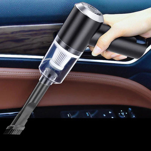 Aspirador De Pó Portátil Premium Carro E Casa 120w Sem Fio