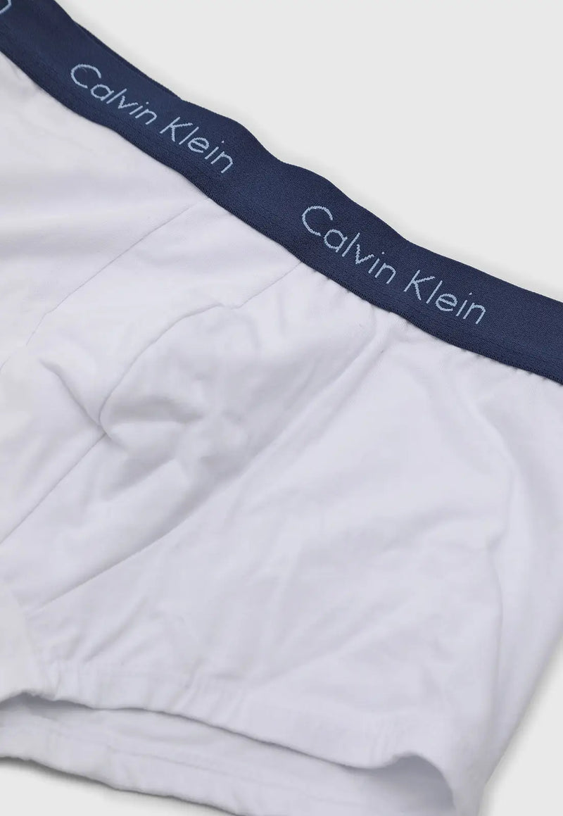 KIT 4 CUECAS CALVIN KLEIN UNDERWEAR BOXER LOW RISE TRUNK